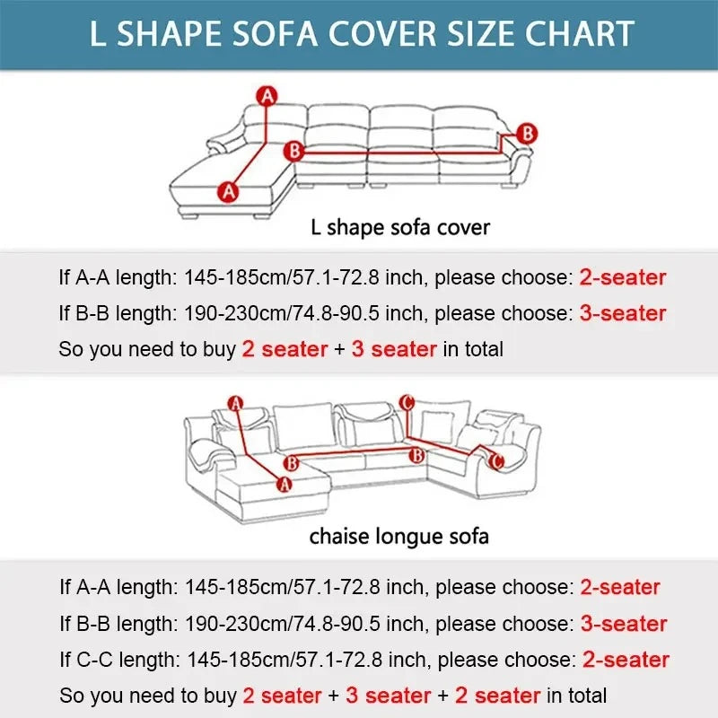 Ultra-Soft Corduroy Stretch Sofa Slipcover | Universal All-Inclusive Couch Protector