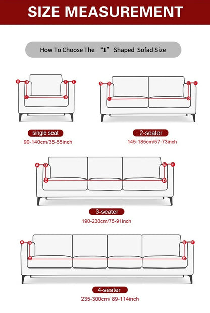 Ultra-Soft Corduroy Stretch Sofa Slipcover | Universal All-Inclusive Couch Protector
